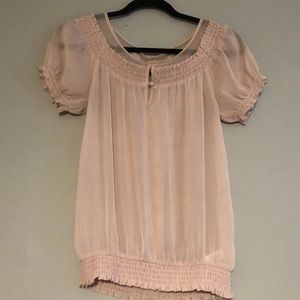Express Mauve pink dressy top